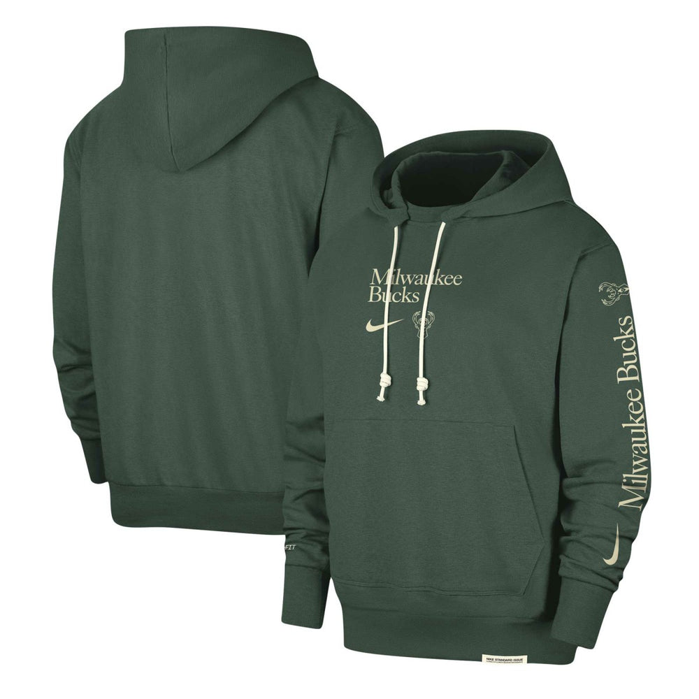 Milwaukee Bucks Authentic Performance Pullover Hoodie Hunter Green - Nike outlet