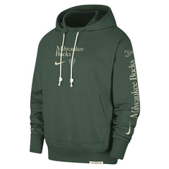 Milwaukee Bucks Authentic Performance Pullover Hoodie Hunter Green - Nike outlet