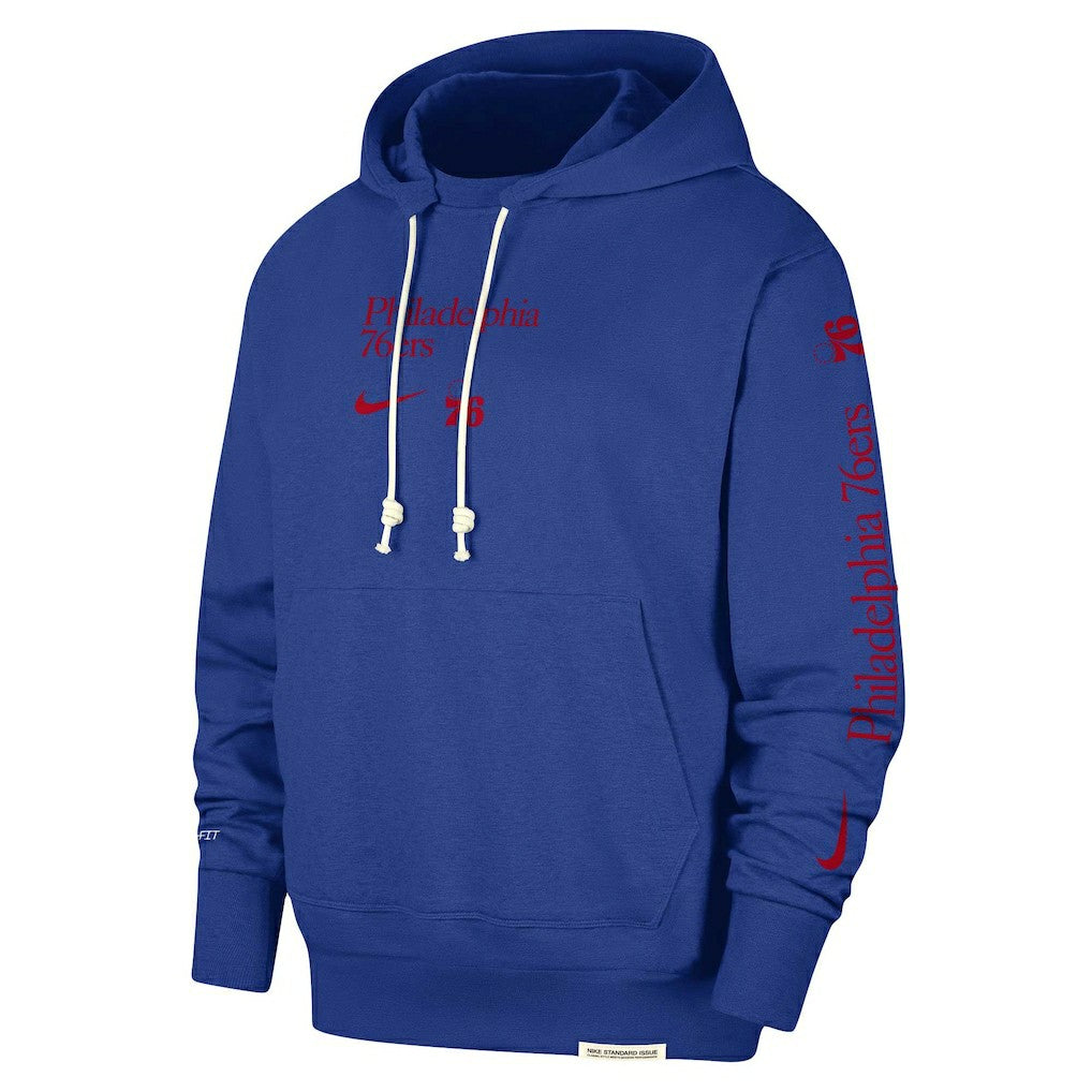 Philadelphia 76ers Authentic Performance Pullover Hoodie Royal - Nike