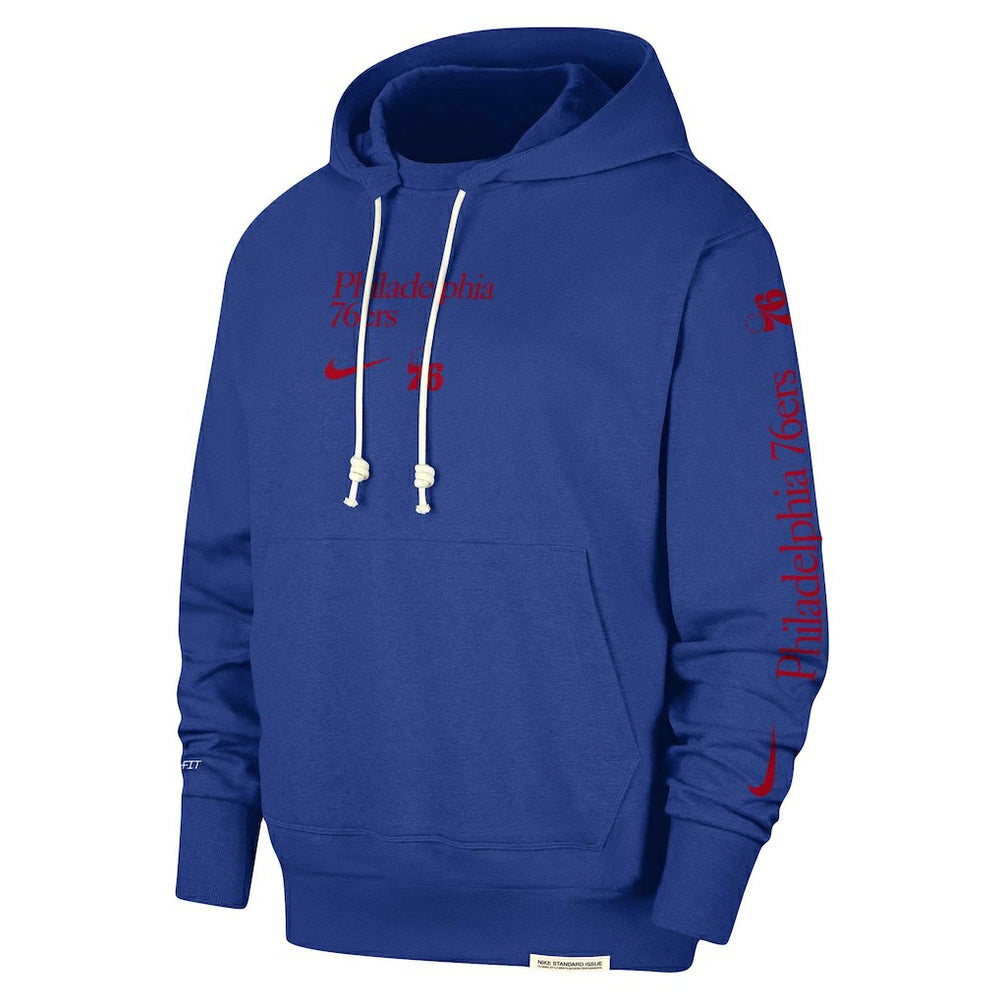 Philadelphia 76ers Authentic Performance Pullover Hoodie Royal - Nike