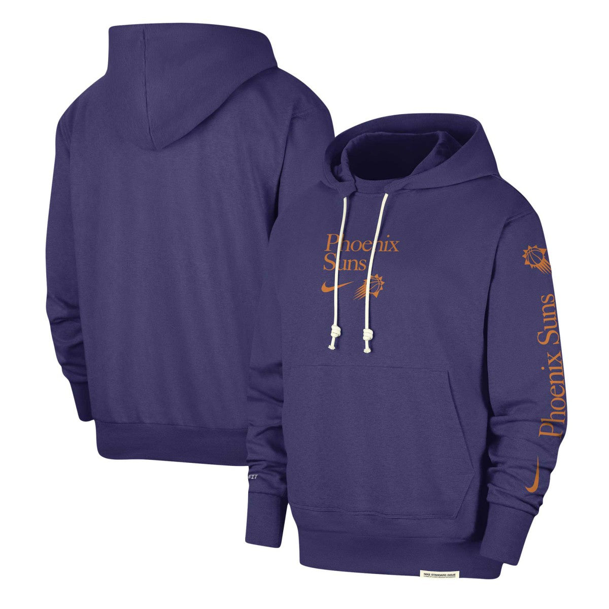 Phoenix Suns Authentic Performance Pullover Hoodie Purple - Nike