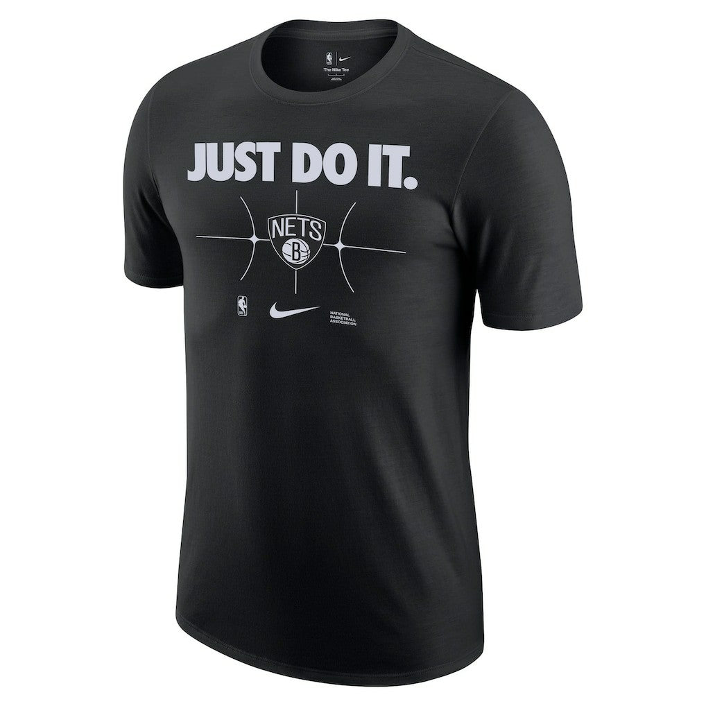 Brooklyn Nets Just Do It T-Shirt Black - Nike