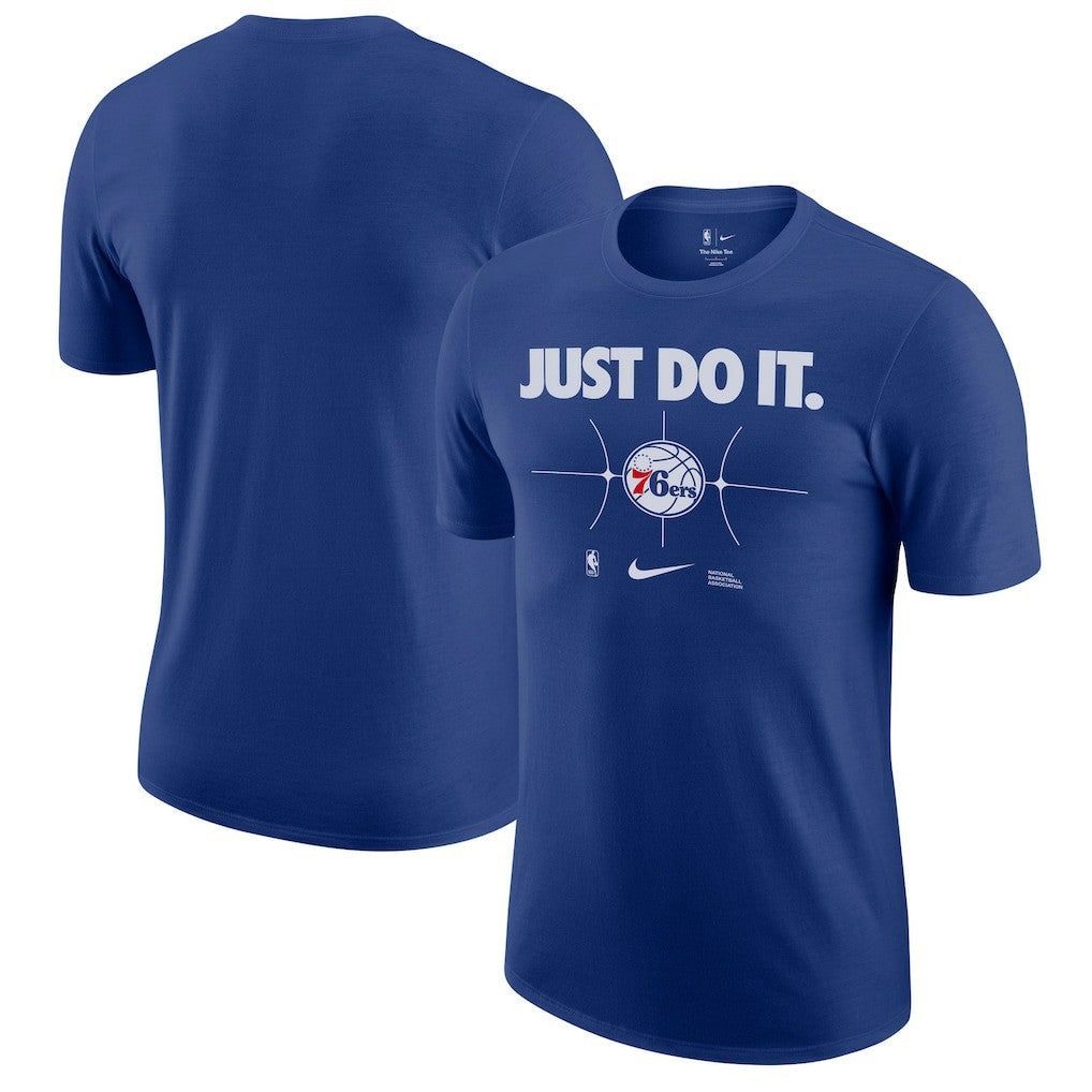 Philadelphia 76ers Just Do It T-Shirt Royal - Nike