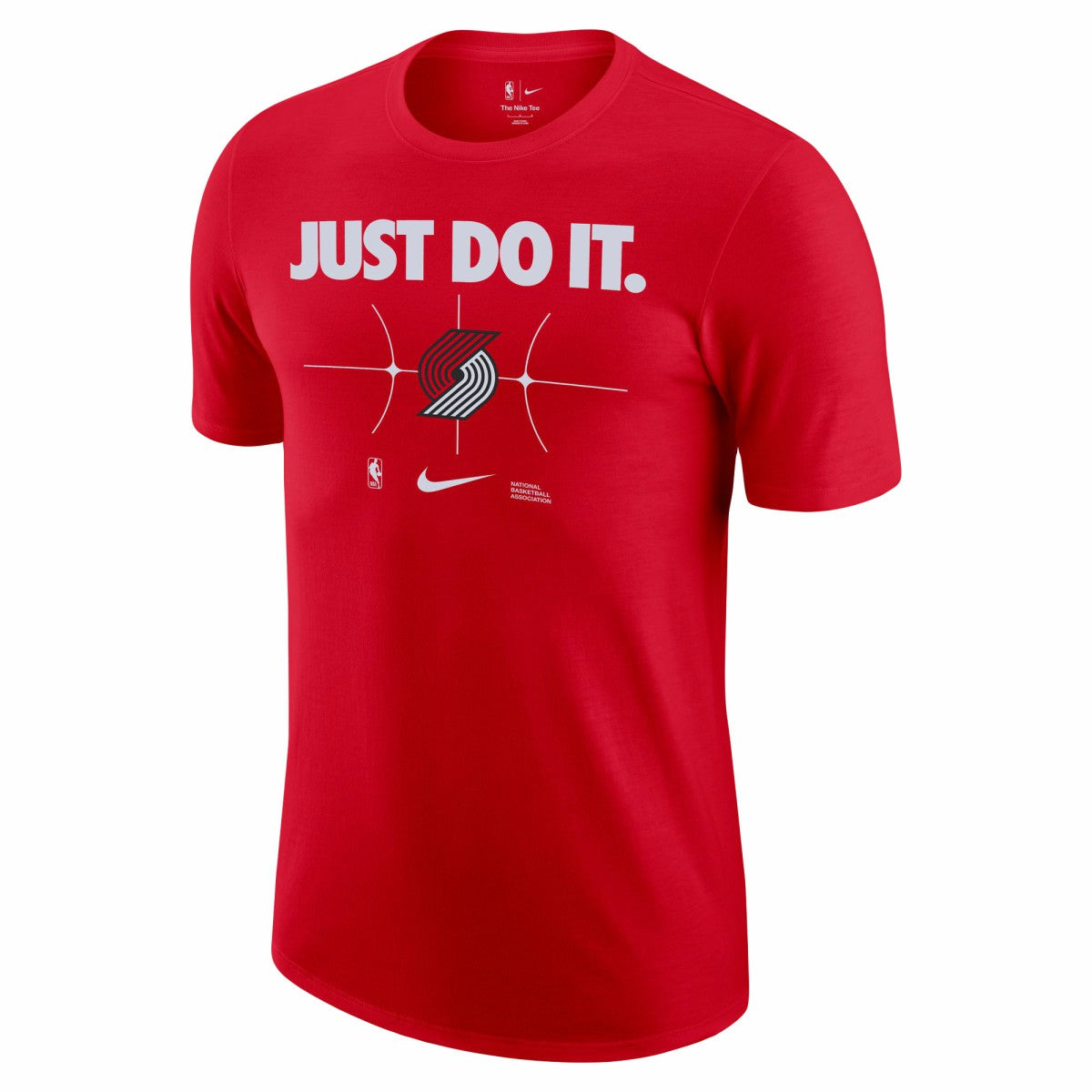 Portland Trail Blazers Just Do It T-Shirt Red - Nike