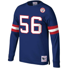 Lawrence Taylor New York Giants Big & Tall Cut & Sew Player Name & Number Long Sleeve T-Shirt - Royal T-shirts
