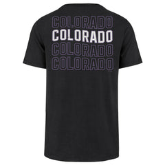 Colorado Rockies '47 Hang Back Franklin T-Shirt - Black T-shirts