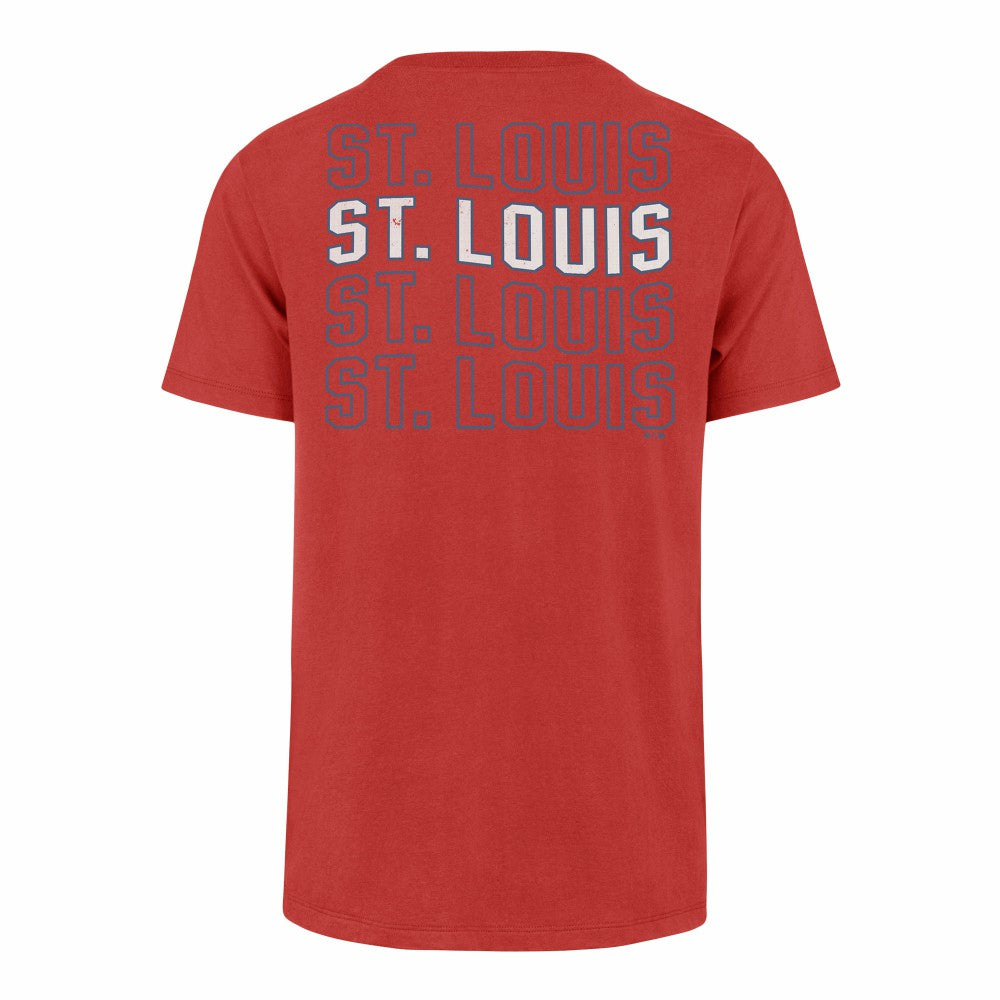 St. Louis Cardinals '47 Hang Back Franklin T-Shirt - Red T-shirts