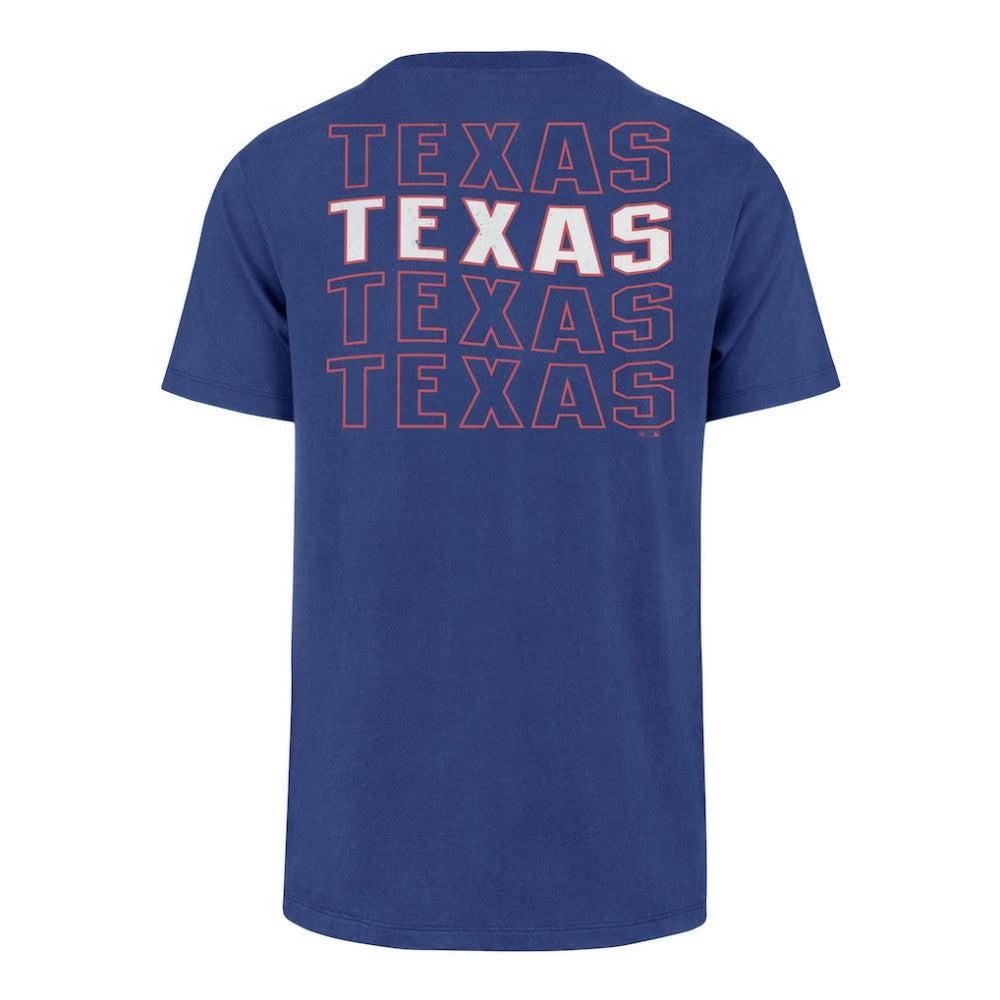 Texas Rangers '47 Hang Back Franklin T-Shirt - Royal T-shirts