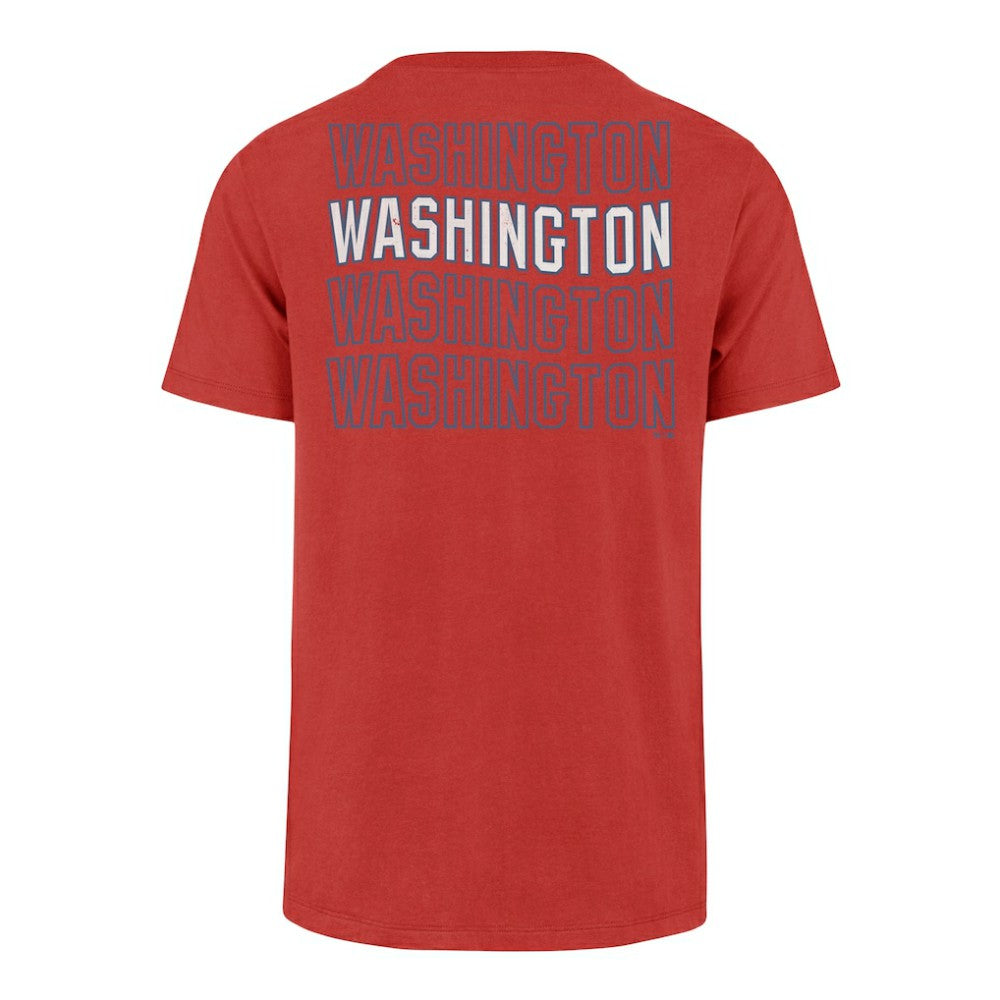 Washington Nationals '47 Hang Back Franklin T-Shirt - Red T-shirts
