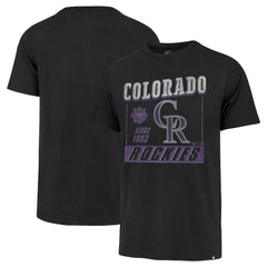 Colorado Rockies '47 Outlast Franklin T-Shirt - Black T-shirts
