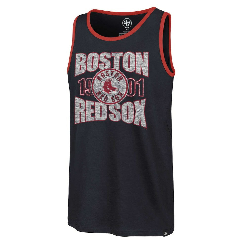 Boston Red Sox '47 Upload Franklin Tank Top - Navy Tanks