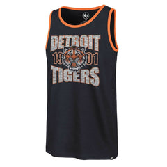Detroit Tigers '47 Upload Franklin Tank Top - Navy Tanks
