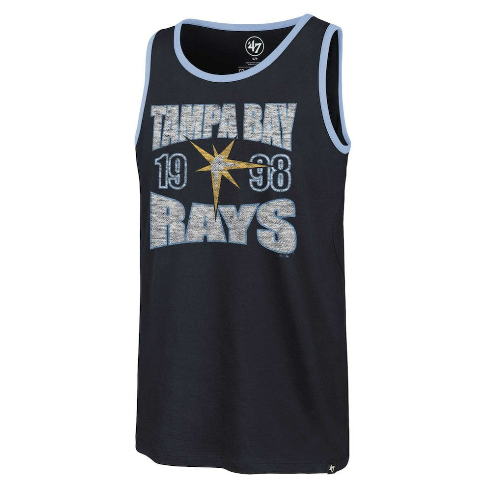 Tampa Bay Rays '47 Upload Franklin Tank Top - Navy Tanks