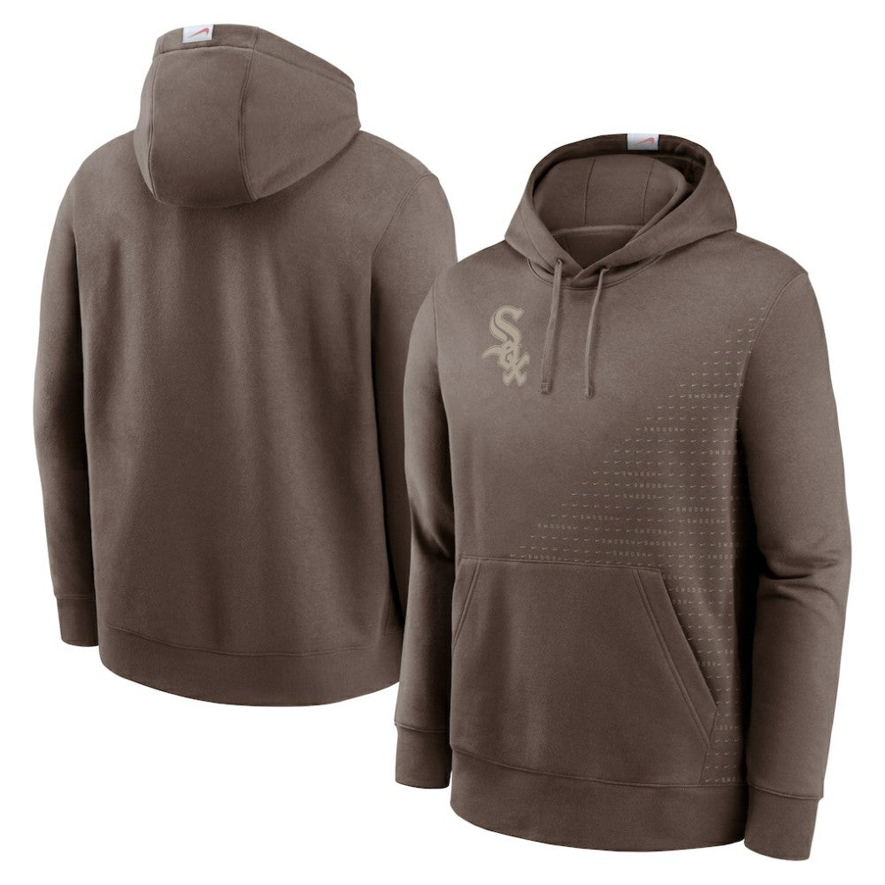 Chicago White Sox Nike Statement Pullover Hoodie - Light Brown Hoodies