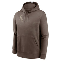 Chicago White Sox Nike Statement Pullover Hoodie - Light Brown Hoodies