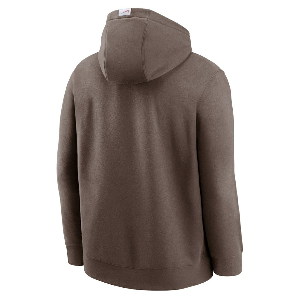 Detroit Tigers Nike Statement Pullover Hoodie - Light Brown Hoodies
