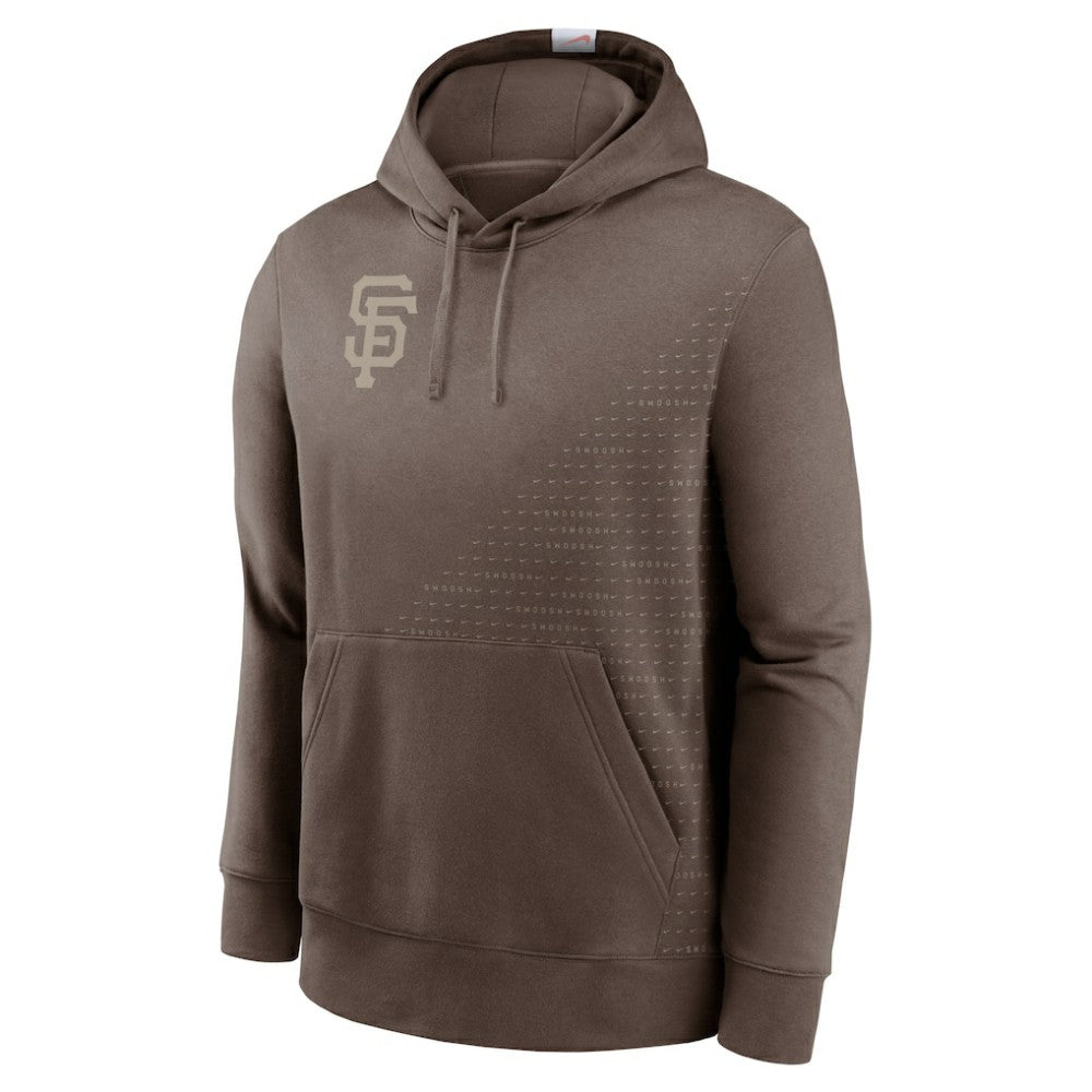 San Francisco Giants Nike Statement Pullover Hoodie - Light Brown Hoodies