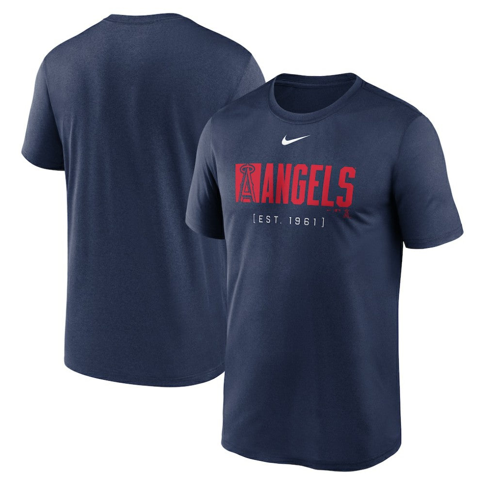 Los Angeles Angels Nike Knockout Legend Performance T-Shirt - Navy T-shirts