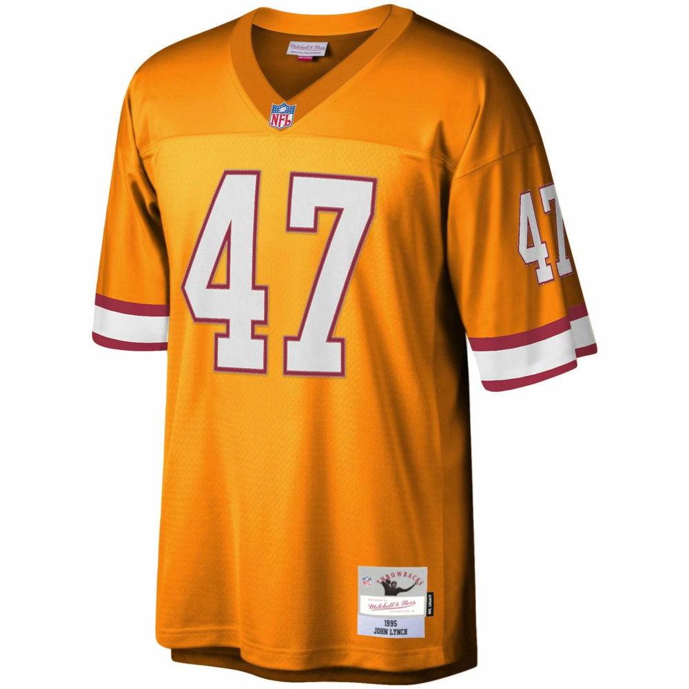 John Lynch Tampa Bay Buccaneers Big & Tall 1995 Legacy Retired Player Jersey - Orange Jerseys