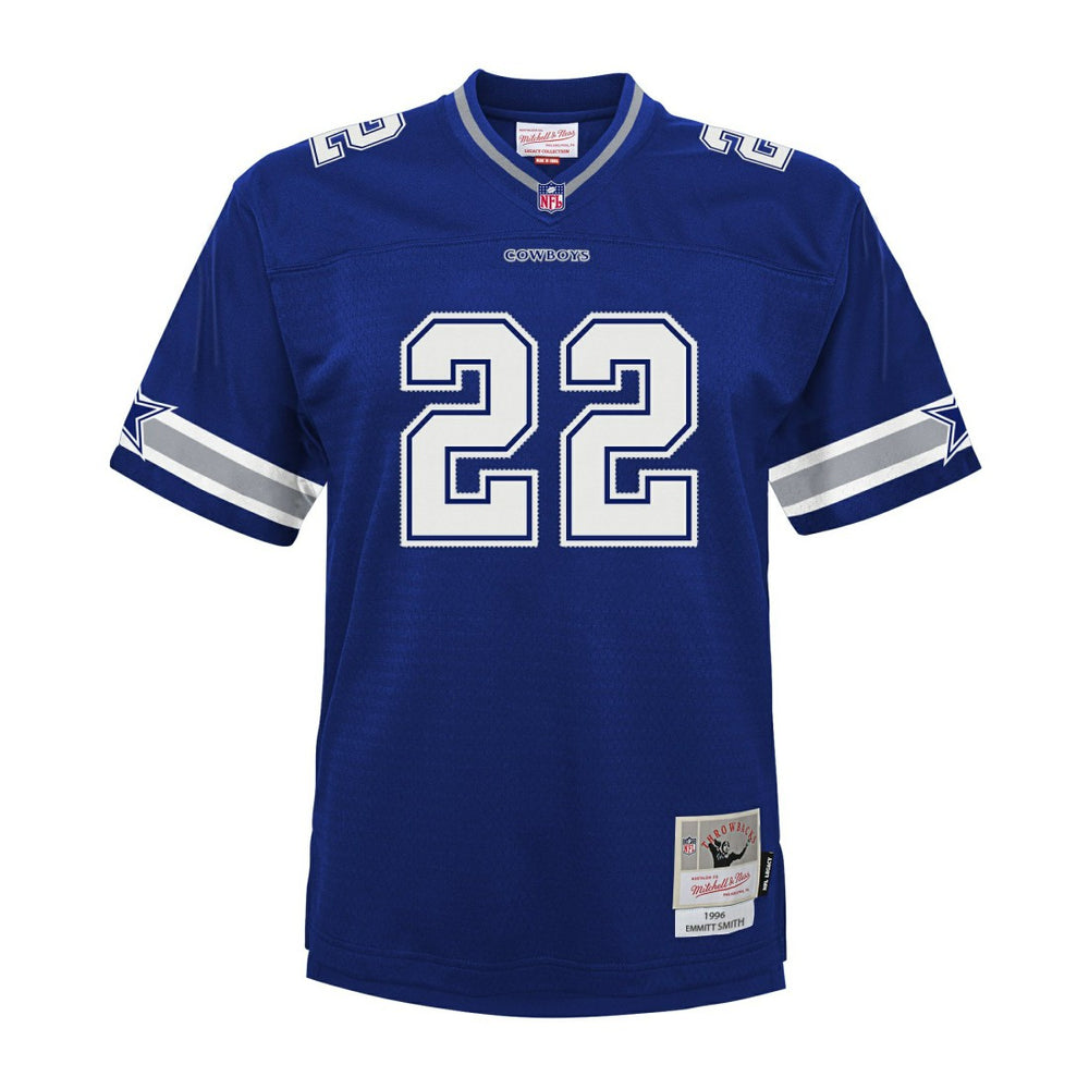 Emmitt Smith Dallas Cowboys Big & Tall 1996 Legacy Retired Player Jersey - Navy Jerseys