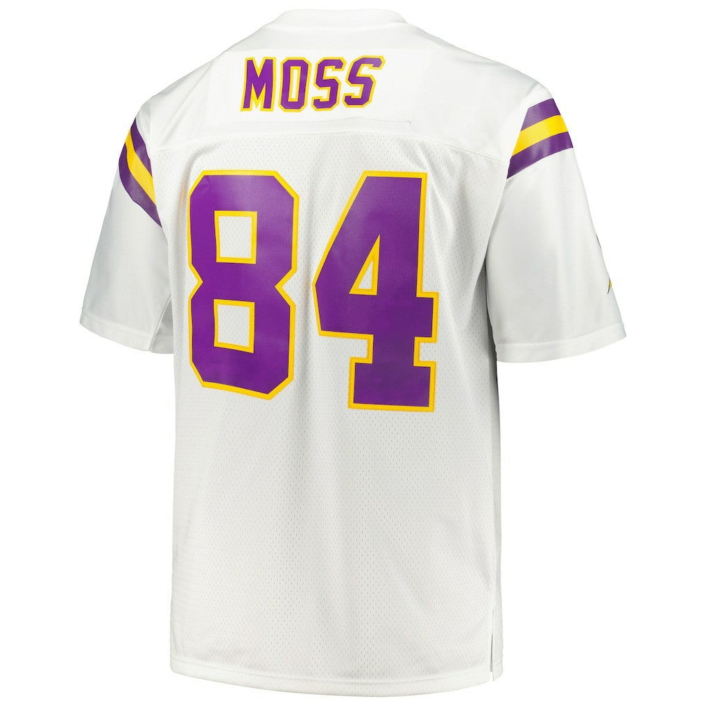Randy Moss Minnesota Vikings Big & Tall 1998 Legacy Retired Player Jersey - White Jerseys