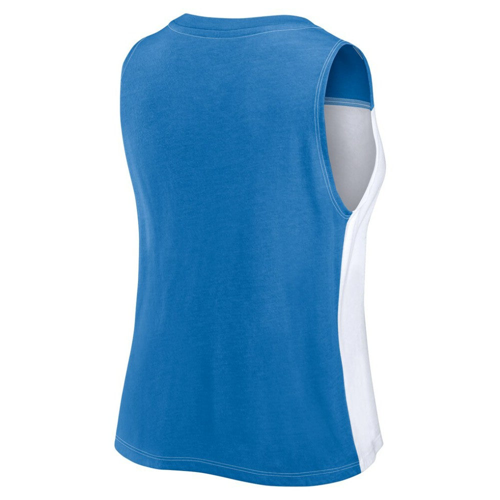 Chicago Cubs Fanatics Women's Color-Block Tank Top - Royal/White Tanks