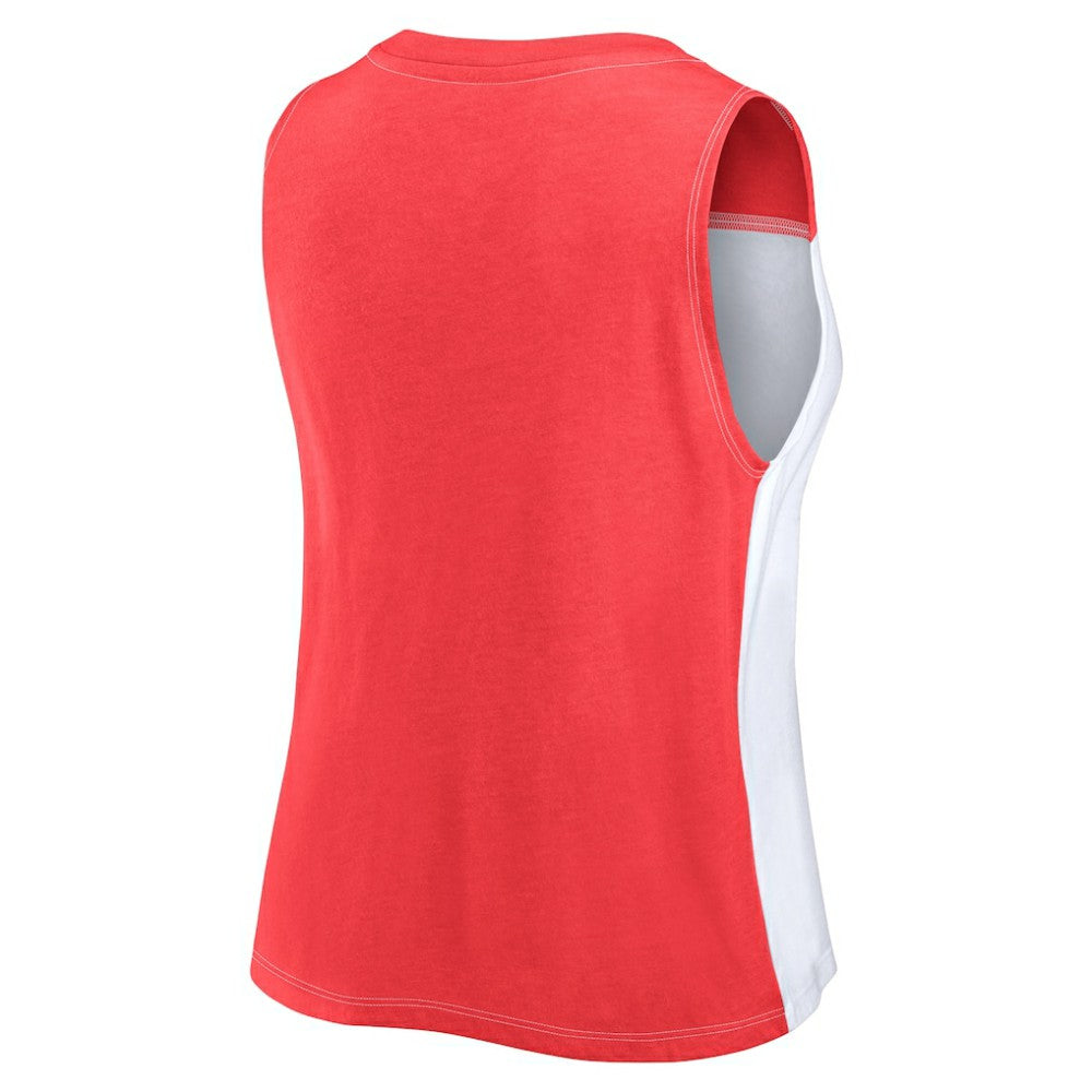 St. Louis Cardinals Fanatics Women's Color-Block Tank Top - Red/White Tanks