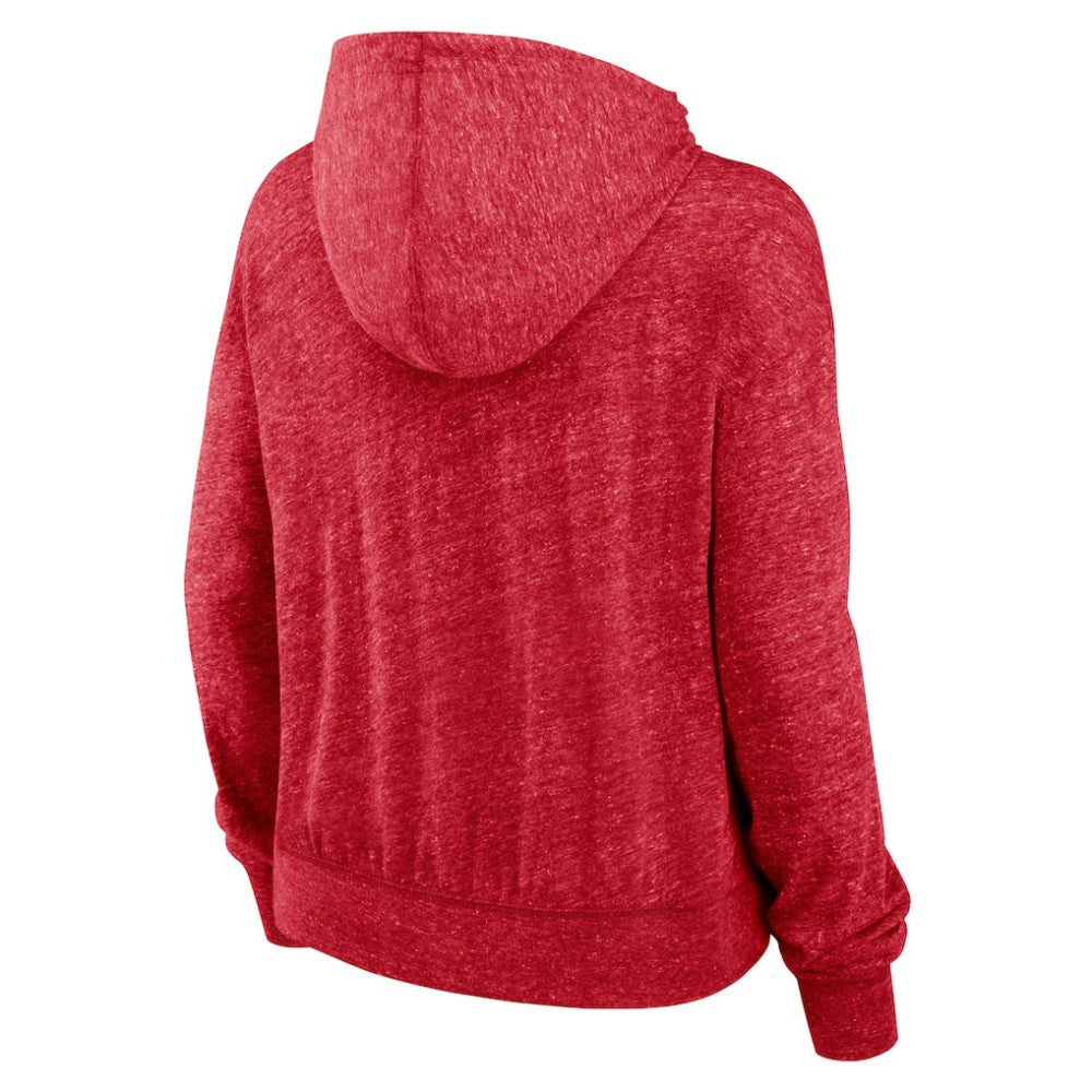 St. Louis Cardinals Nike City Connect Gym Vintage Hoodie - Heather Red Hoodies