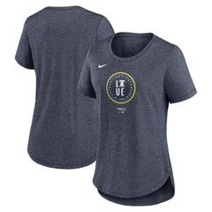 Philadelphia Phillies Nike Women's 2024 City Connect Tri-Blend T-Shirt - Navy T-shirts