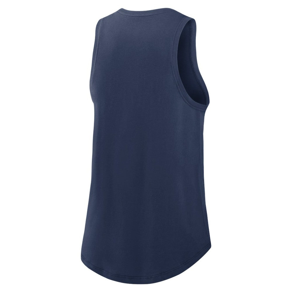 Houston Astros Nike Women's Legacy Icon High Neck Dri-FIT Tank Top - Navy Tanks