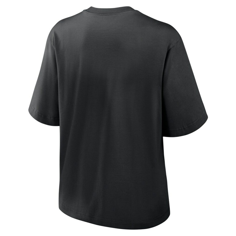 San Francisco Giants Nike Women's Knockout Boxy T-Shirt - Black T-shirts