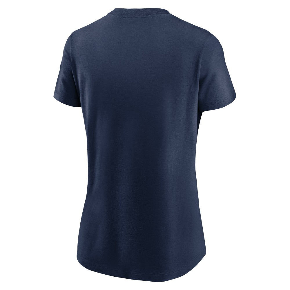 Los Angeles Angels Nike Women's Wordmark T-Shirt - Navy T-shirts