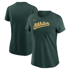 Athletics Nike Women's Wordmark T-Shirt - Green T-shirts