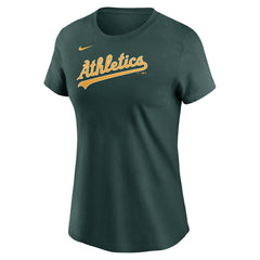 Athletics Nike Women's Wordmark T-Shirt - Green T-shirts