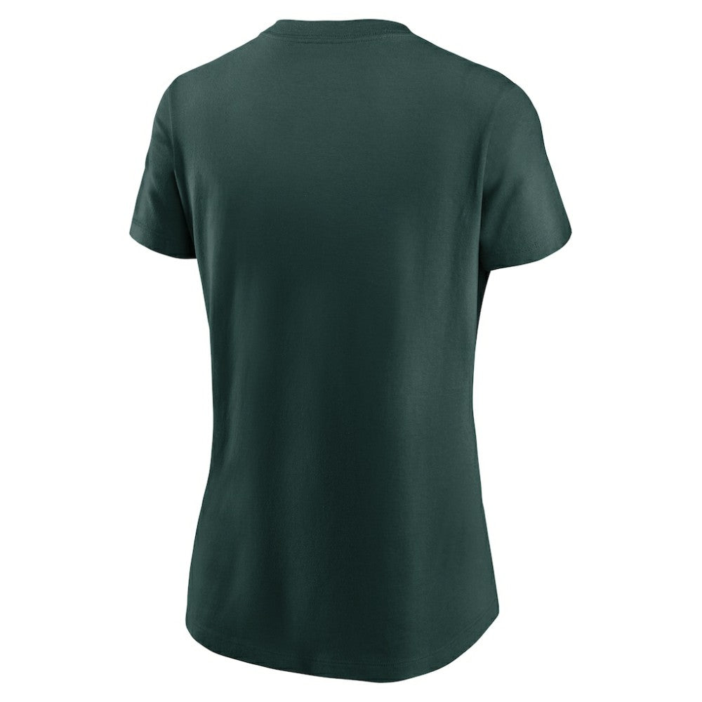 Athletics Nike Women's Wordmark T-Shirt - Green T-shirts