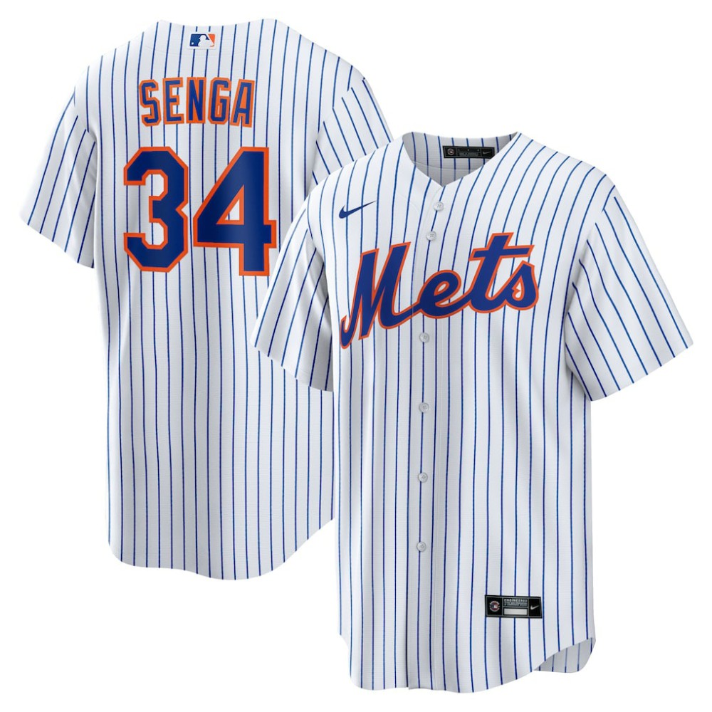 Kodai Senga New York Mets Nike Home Replica Player Jersey - White/Royal Jerseys