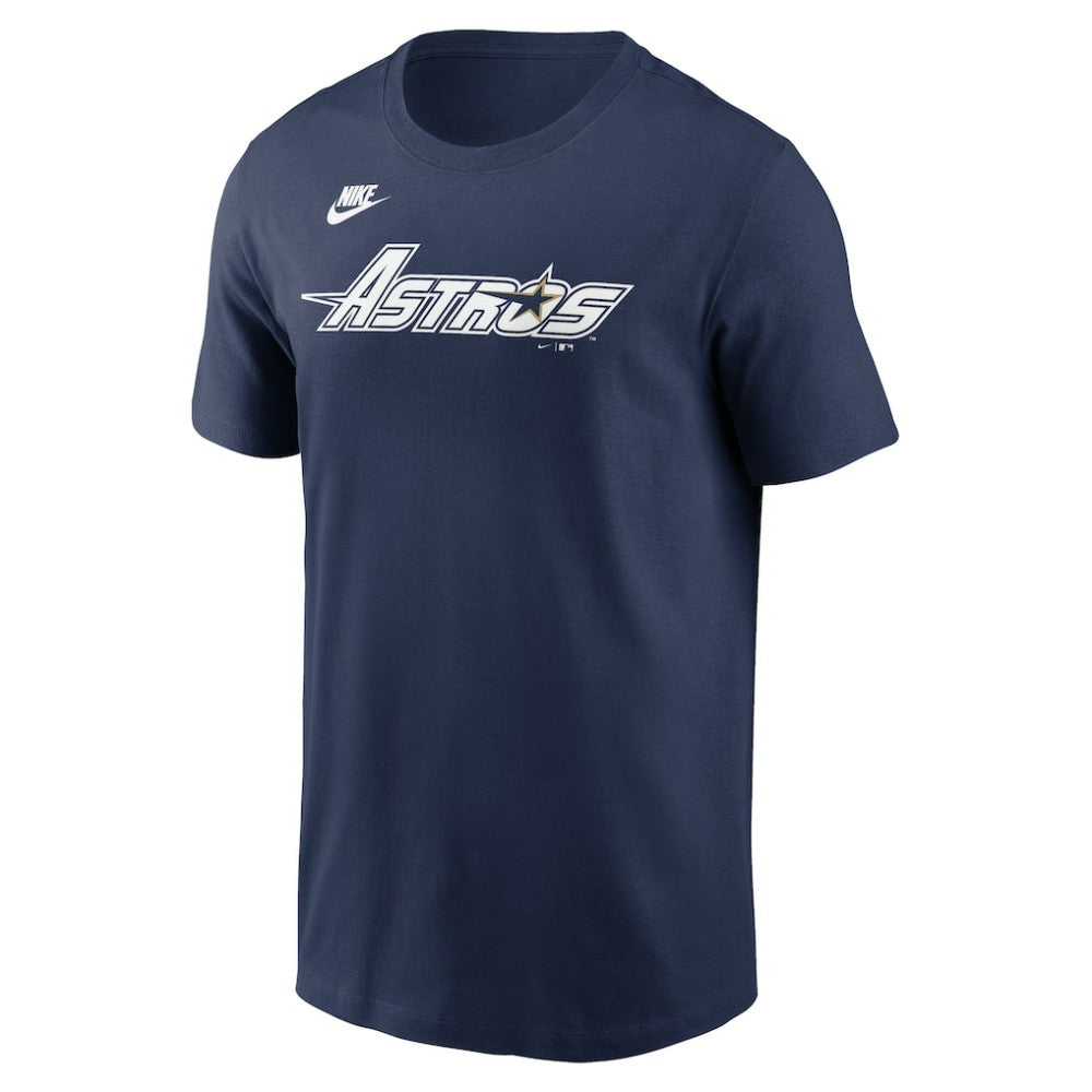 Houston Astros Nike Cooperstown Collection Wordmark T-Shirt - Navy T-shirts