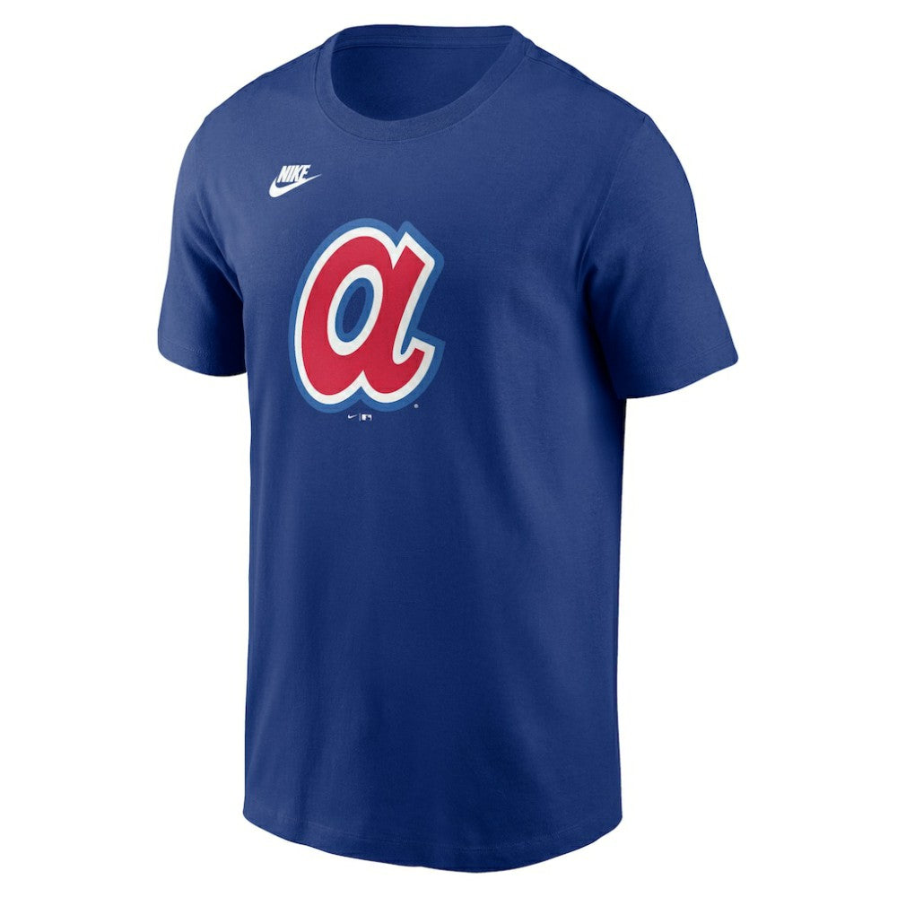 Atlanta Braves Nike Cooperstown Collection T-Shirt - Royal T-shirts