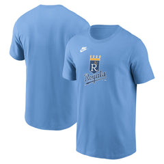 Kansas City Royals Nike Cooperstown Collection T-Shirt - Light Blue T-shirts
