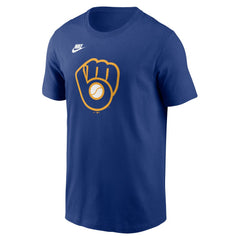 Milwaukee Brewers Nike Cooperstown Collection T-Shirt - Royal T-shirts