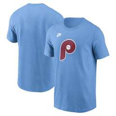 Philadelphia Phillies Nike Cooperstown Collection T-Shirt - Light Blue T-shirts