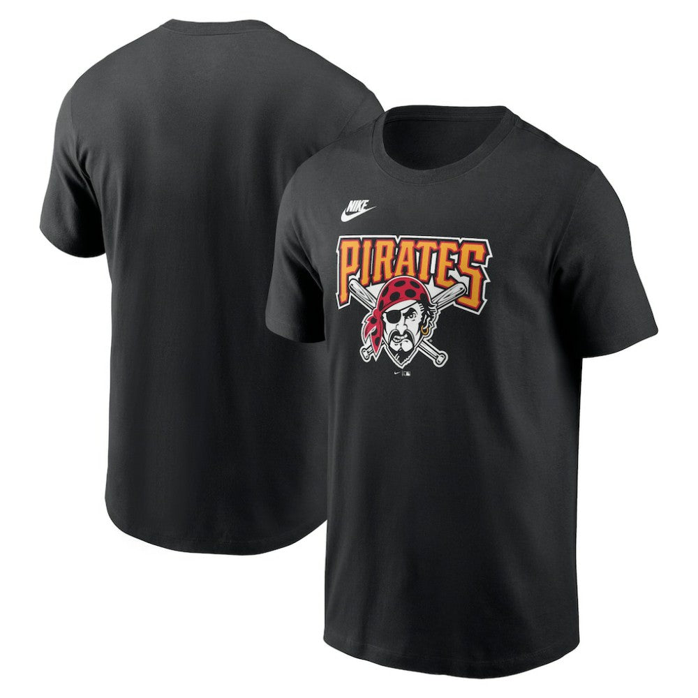 Pittsburgh Pirates Nike Cooperstown Collection T-Shirt - Black T-shirts