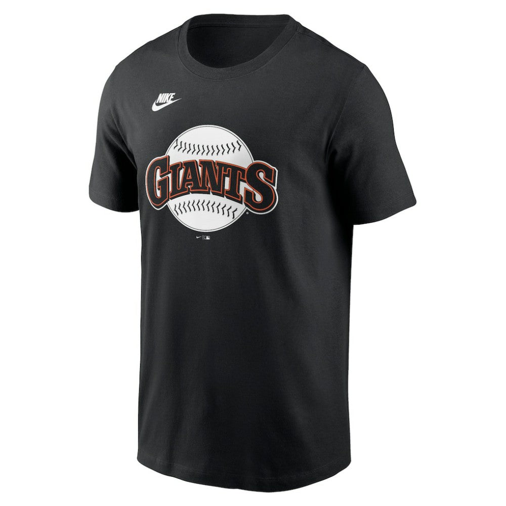 San Francisco Giants Nike Cooperstown Collection T-Shirt - Black T-shirts