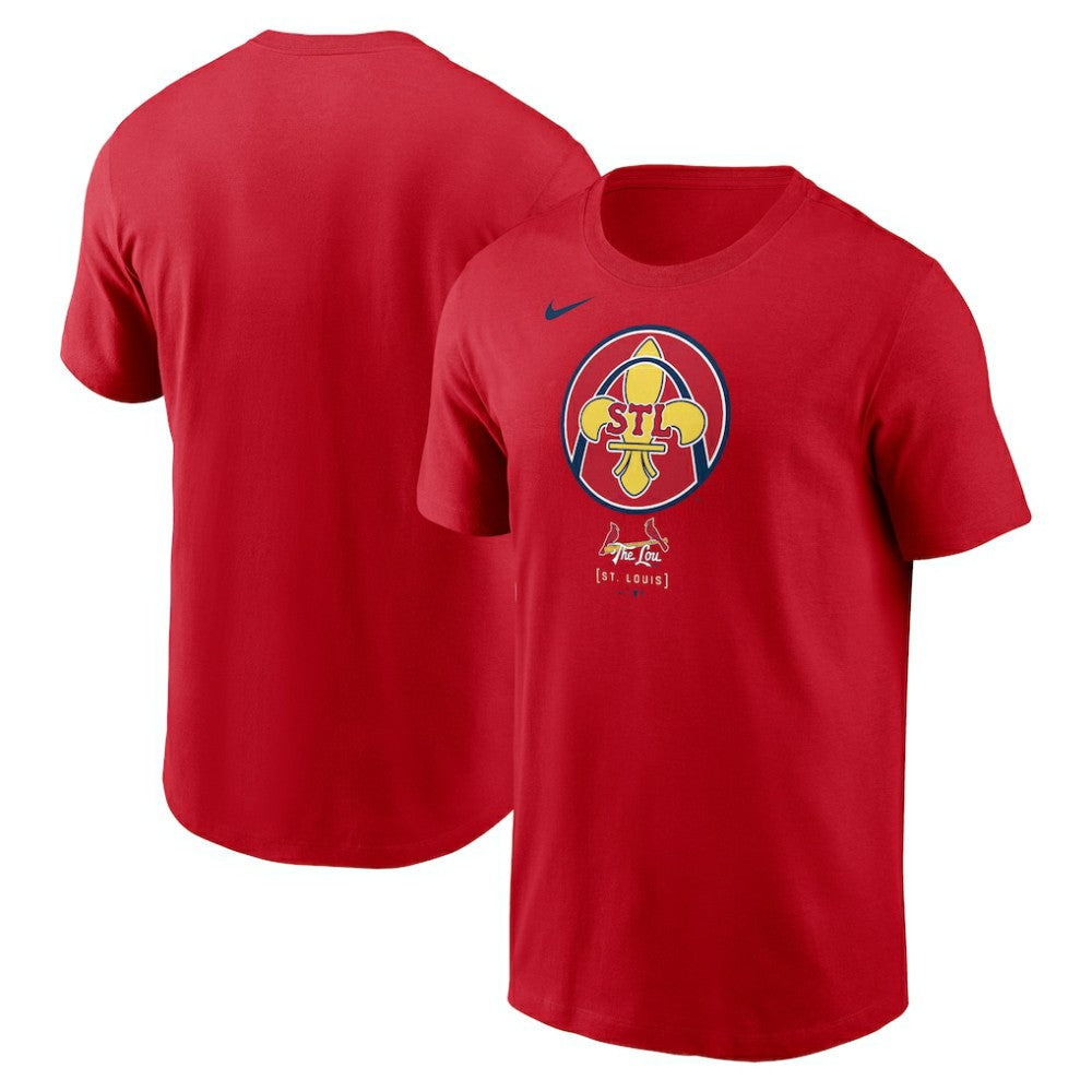 St. Louis Cardinals Nike 2024 City Connect Large Logo T-Shirt - Red T-shirts