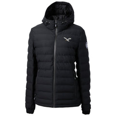 Philadelphia Eagles Cutter & Buck Women's Gridiron Classics Logo Mission Ridge Repreve Eco Insulated Full-Zip Puffer Jacket - Black Jackets