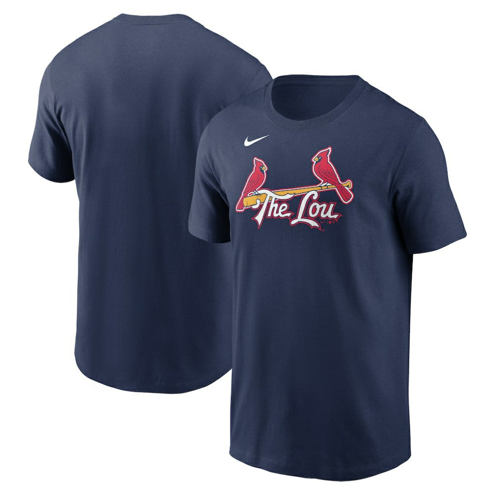 St. Louis Cardinals Nike City Connect Wordmark T-Shirt - Navy T-shirts