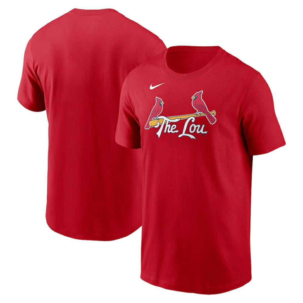 St. Louis Cardinals Nike City Connect Wordmark T-Shirt - Red T-shirts
