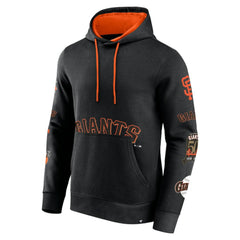 San Francisco Giants Fanatics Wild Winner Pullover Hoodie - Black Hoodies