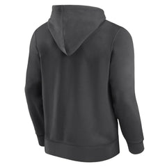 Fanatics San Francisco Giants Black Plan for Adversity Henley Fleece Pullover Hoodie Hoodies