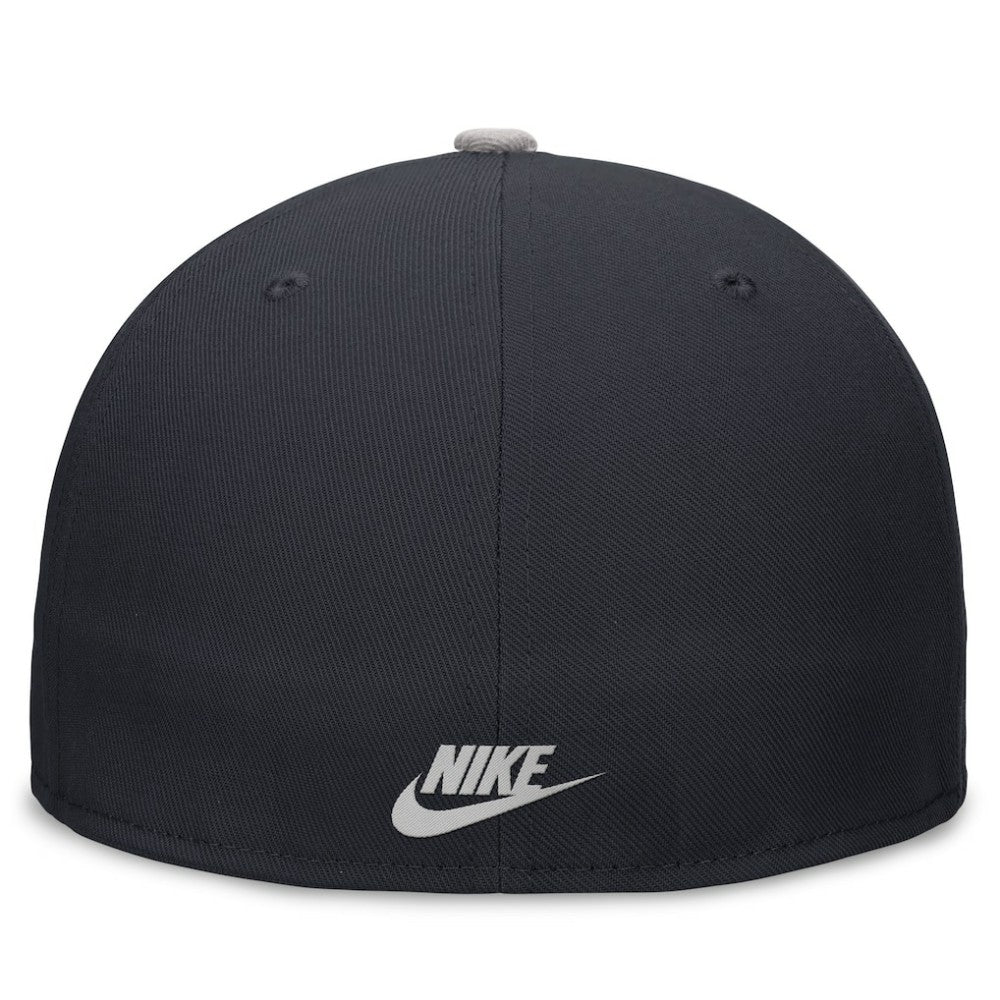New York Yankees Nike Rewind Cooperstown True Performance Fitted Hat - Navy/Gray Hats
